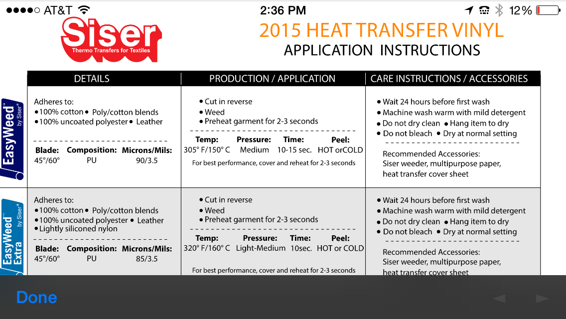 Avery transfer paper heat press settings